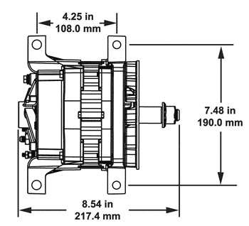 22SI™ Brush Type Alternator | Delco Remy delco 22si wiring diagram 